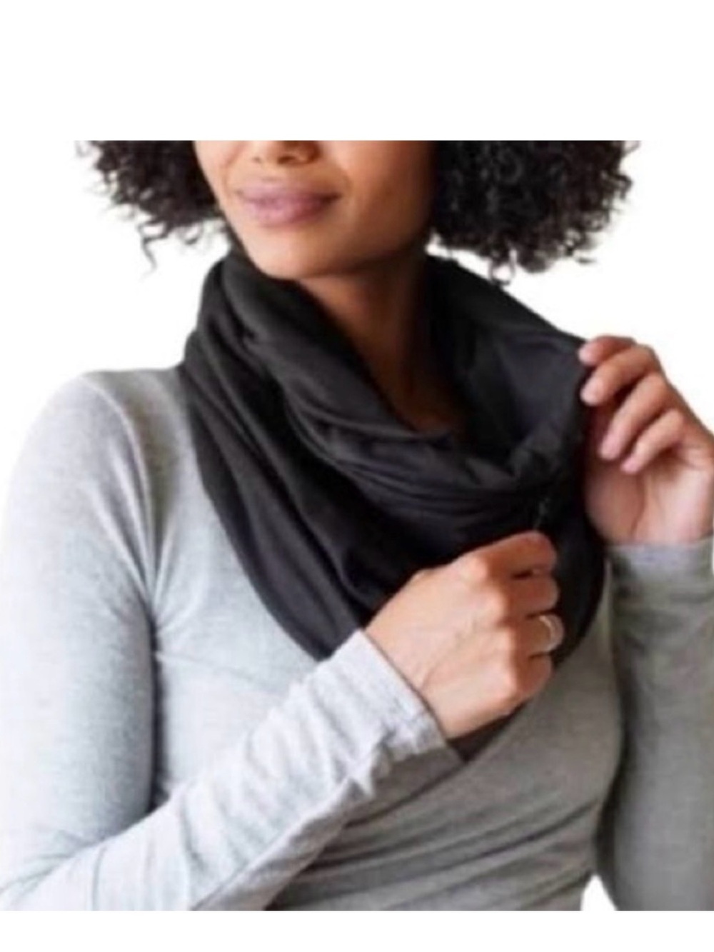 Beyond Yoga Black Infinity Scarf